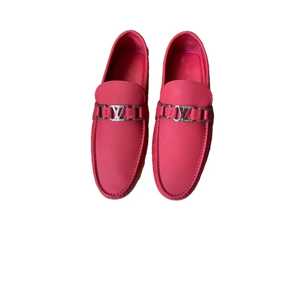 Louis Vuitton Hockenheim Leather Flats 100% Authentic